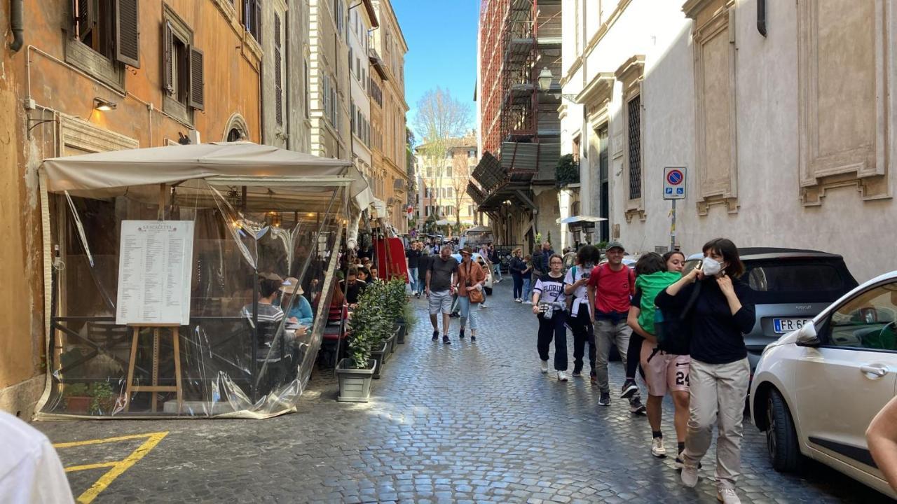 Ferienwohnung In The Rome'S Soul Close To Navona Square Exterior foto